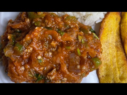 Berenjena asadas Dominicana-Cocinando con Migue