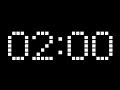 Simple 2 Minute Countdown V 406 Clock TIMER With Sound Music Effects HD 4k