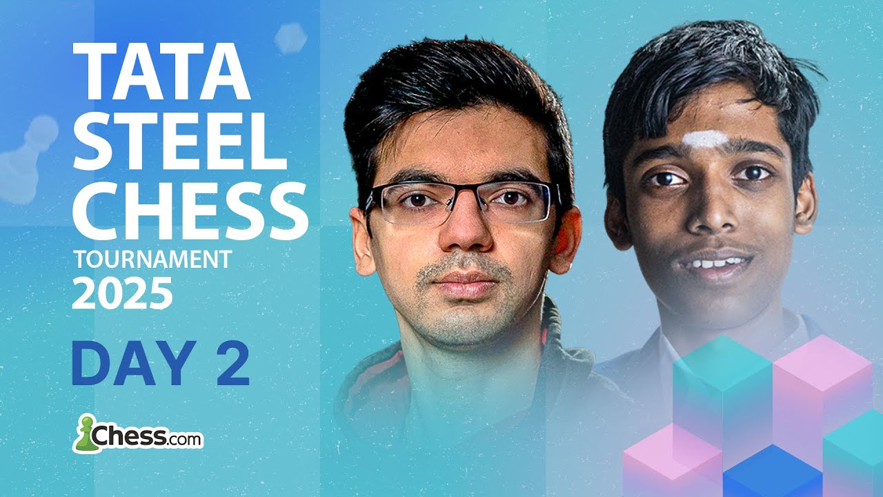 Tata Steel Wijk Aan Zee 2025 | Will Gukesh, Hari & Vincent Keep The Momentum? Rd 2