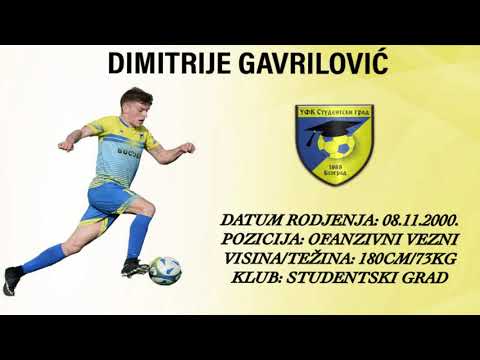 Dimitrije Gavrilović (UFK STUDENTSKI GRAD), Highlights 2020/21