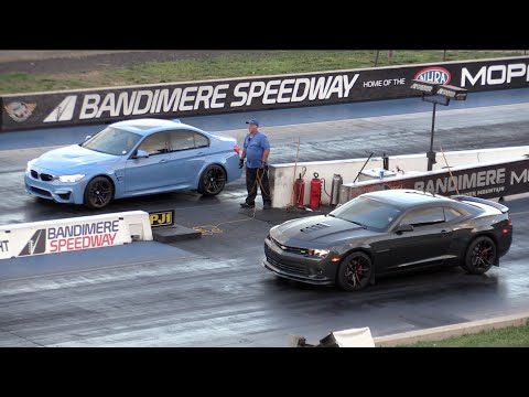 2015 BMW M3 Sedan vs 2014 Camaro SS