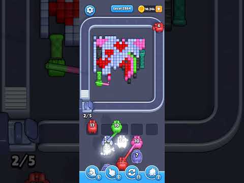 Pixel Flow Level 2864 Komplettlösung