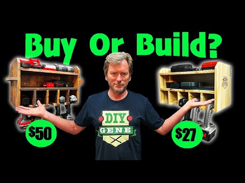 DIY Drill Storage: A Faster, Easier, AND Cheaper Way to Organize Your Workshop?