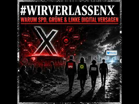 Video Thumbnail: #WirVerlassenX - Wie SPD, Grüne & Linke digital versagen