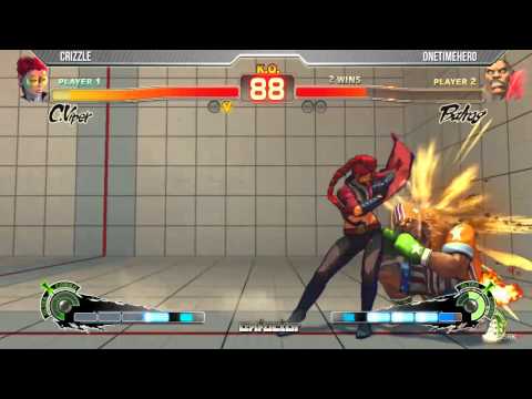 EX-Factor 1.2 (SSFIV:AE 2012) - Crizzle (C. Viper) vs. Onetimehero (Balrog)