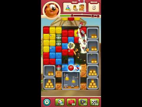 Toon Blast Level 7873 - NO BOOSTERS 🐻🐺🐱 | SKILLGAMING ✔️