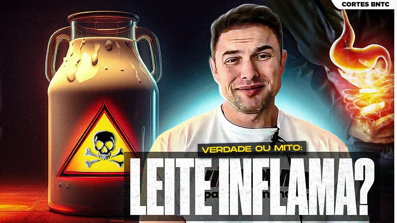 LEITE INFLAMA O ORGANISMO? MÉDICO EXPLICA O QUE NÃO TE CONTARAM!