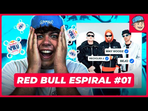 REACCIÓN a Red Bull Espiral #01 | Miky Woodz, Recycled J, Bejo