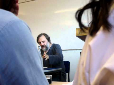 Slavoj Zizek at Birkbeck  Institute - I - just a joke by this great thinker