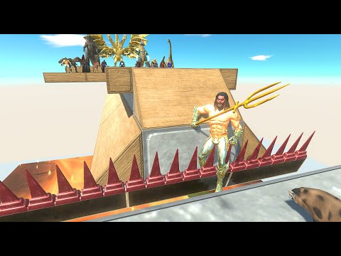 Blade Trap Who Can Dodge? - Animal Revolt Battle Simulator