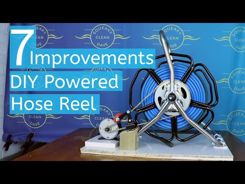 7 Improvements To DIY Powered Hose Reel