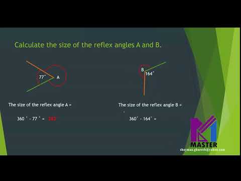 Reflex angle  | Year 6 Checkpoint