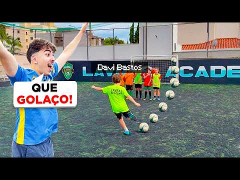 MEU IRMÃO MARCOU SEU PRIMEIRO GOL DE FALTA NO SEU NOVO TIME!