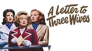 A Letter to Three Wives 1949 | Comedy | Jeanne Crain | Directed by Joseph L. Mankiewicz