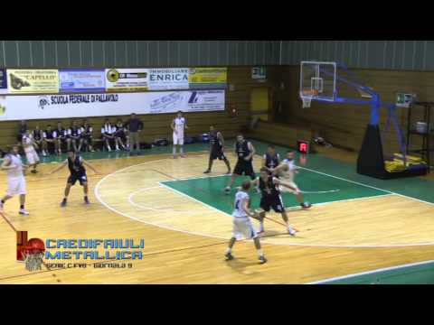Basket C Fvg: Credifriuli Cervignano - Metallica Tolmezzo