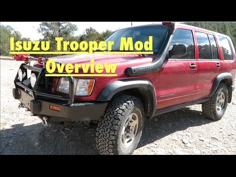 VLOG 2: Isuzu Trooper Mod Overview - 200000 Mile Special