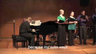 Brahms: Liebeslieder Waltzes I, #17: Nicht wandle, mein Licht