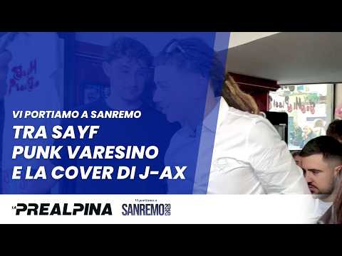 Vi portiamo a Sanremo. Tra Sayf, punk varesino e la cover di J-Ax
