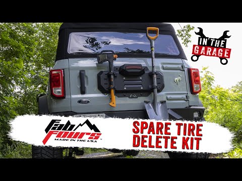 Fab Fours Spare tire Delete Kit - Features and Benefits
