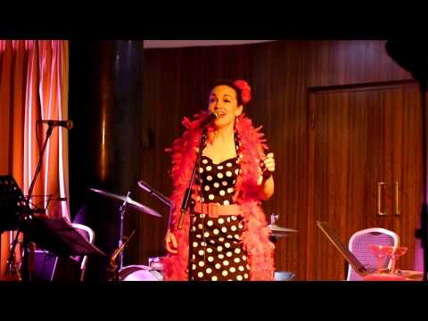Catherine Paver sings Minnie The Moocher at the Swing Street Ball, 2013