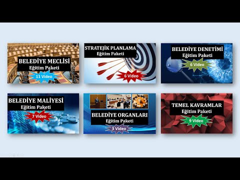 Belediyecilik Eğitim Paketleri