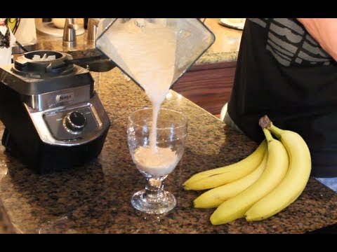Muscle Building Shake:  Peanut Butter Banana Protein Shake