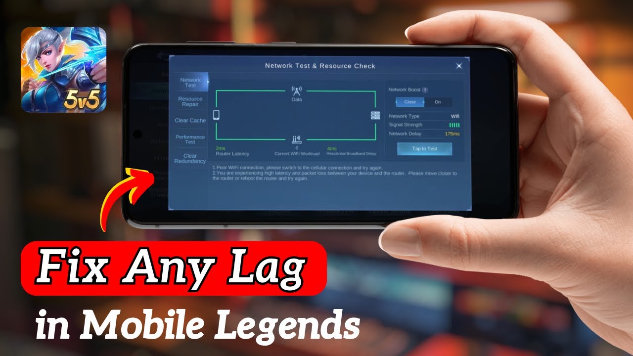 How to Fix Any Lag in Mobile Legends