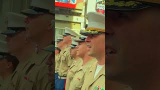 🗽LIVE! FROM THE HALLS OF MONTEZUMA #shorts #usmc #marines #fleetweek #usmchymn #nyc  @marines