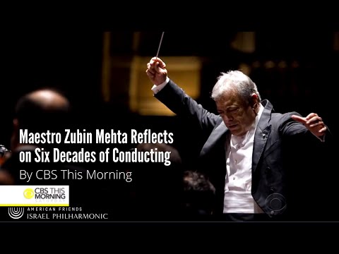 Maestro Zubin Mehta Reflects on Six Decades of Conducting - CBS This Morning - Israel Philharmonic