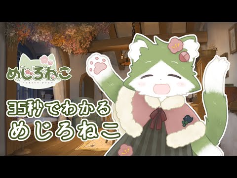 35秒くらいでわかるめじろねこ