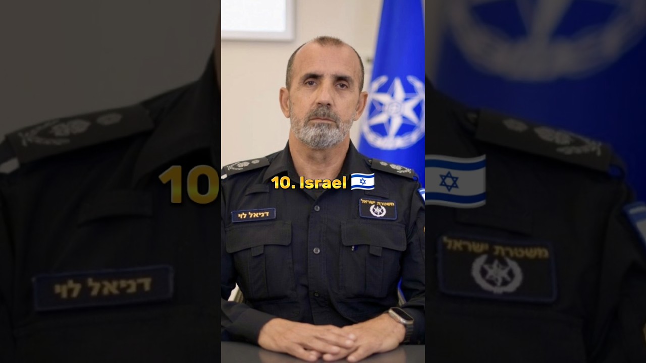 top 10 most highly trained police forces in the world 🌎🌍 #shorts @Topunique8