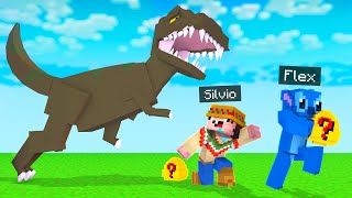 ¡HUEVOS DE DINOSAURIO DE LA SUERTE! 🦖🥚 ¡¡NO DEJES QUE TE ATRAPEN!! MINECRAFT LUCKY BLOCKS