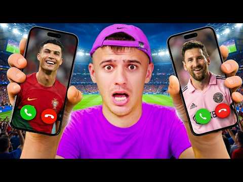 Παίρνω Τηλέφωνο Τον Ronaldo και τον Messi Στις 3:00 Τα Μεσάνυχτα!