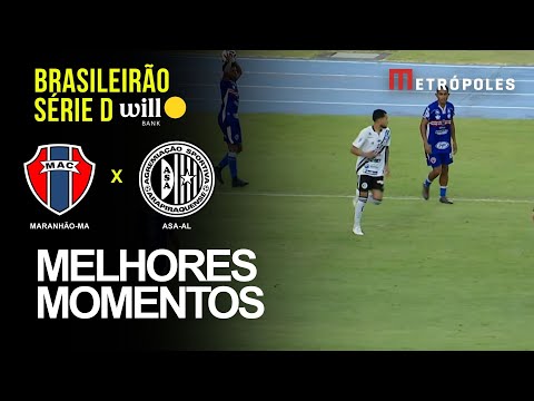 Confira os melhores momentos de MARANHÃO-MA 1 X 0 ASA-AL pelo Brasileirão Série D Will Bank