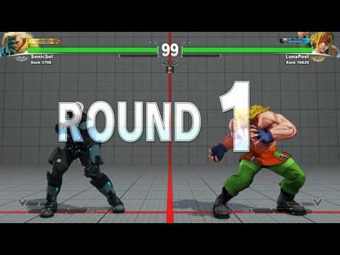 Street Fighter 5 - FT10 versus LunaPost