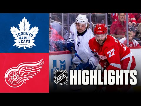 NHL Preseason Highlights | Maple Leafs vs. Red Wings | October 04, 2025