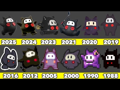 Evolution of Ninji Game Graphics In Nintendo Games (1988-2025)