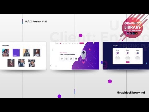 UI UX Portfolio Promo - Graphics Library