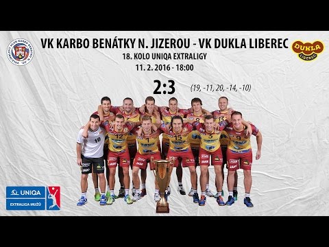 SESTŘIH: VK Karbo Benátky nad Jizerou - VK Dukla Liberec