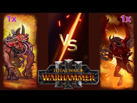 Can Slaughterbrute Beat Other Monsters of Chaos in Total War: Warhammer 3?