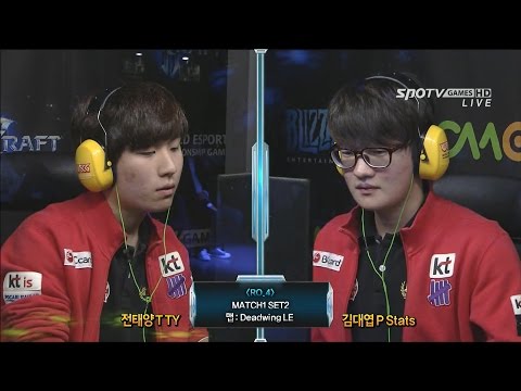 [WECG SC2 Korea National Final] Semi Finals Match1 set2 TY vs Stats Deadwing -EsportsTV