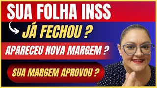 🔴 SUA FOLHA INSS JÁ FECHOU ? - APARECEU NOVA MARGEM ? - SUA MARGEM APROVOU ? - ANIELI EXPLICA