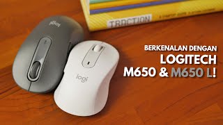 Review Logitech M650  & M650 L Indonesia!