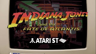 Indiana Jones and the Fate of Atlantis : The Graphic Adventure - Atari STe (2020)