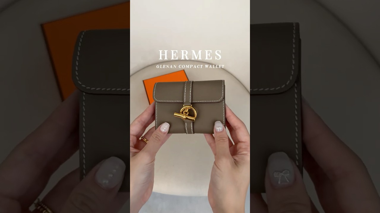 憧れHERMESの新作財布をご紹介👑🤍 #shorts #hermes #エルメス #財布