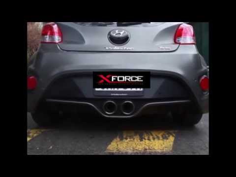 XFORCE Hyundai Veloster SR Turbo Performance Exhaust