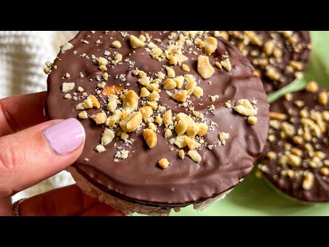TikTok Chocolate Rice Cakes No Bake Vegan Recipe