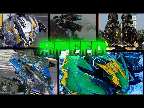 The Fastest Robots In The Game In 1 Hangar - ALL SPEED Hangar Hunting Robots & Beacons | WR