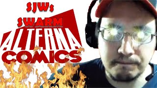 ALTERNA COMICS STANDS UP TO DISGUSTING SJW PARASITES! Peter Simeti is the hero we need right now.