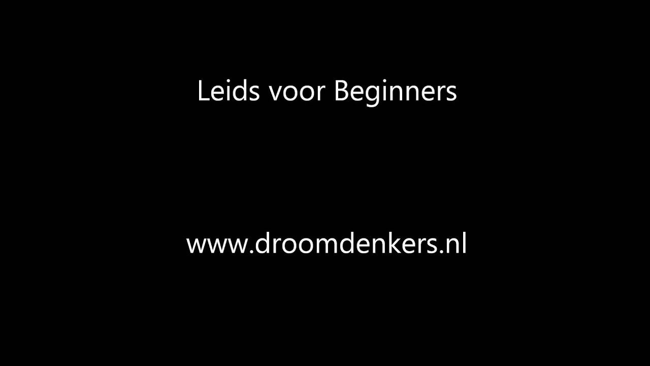 Leids voor beginners